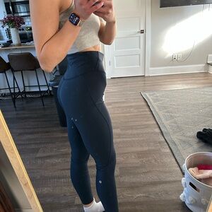 lululemon athletica Blue High-Waisted Leggings